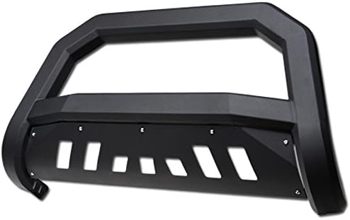 VXMOTOR for 2006-2010 Ford Explorer / Sport Trac Matte Black AVT Edge Bold Series Bull Bar Brush Push Front Bumper Grill Grille Guard