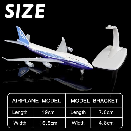 Boeing 747 de metal olvida las maquetas frágiles con este avión 6