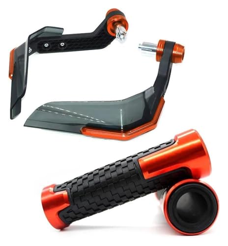 Protège-mains Pulsar 200NS 200AS pare-brise moto pour trajet quotidien orange