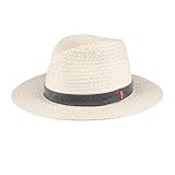 Straw Panama with Heavy Washed Band