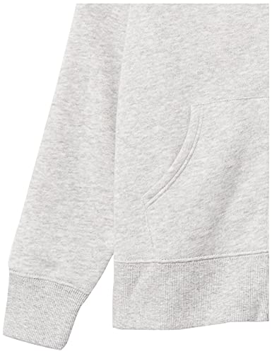 Image of Amazon Essentials Girls and Toddlers' Fleece Zip-Up Hooded Sweatshirt with Lined Hood and Rib Knit Detail