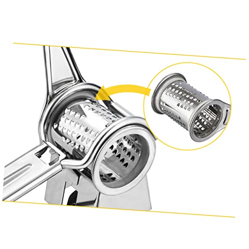 Rallador manual de acero inoxidable con manivela miniatura 4