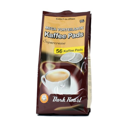 Cafeclub Supercreme VorteilPads Dark KaffeePads 10x56 Stuck