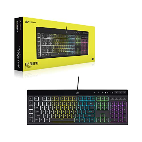 Corsair K55 RGB PRO Membrane Wired Gaming Keyboard – Black - image 8