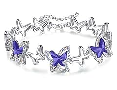 02b-February Birthstone - Tanzanite Purple Crystal