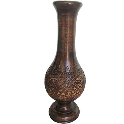 Buy Craftatoz Wooden Flower Vase for Home Decoration Online at Low