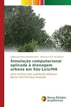Paperback Simulação computacional aplicada à drenagem urbana em São Luís/MA [Portuguese] Book