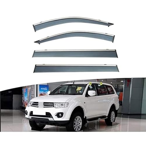 Déflecteurs d'air de vent Mitsubishi Pajero Sport pour rouler sous la pluie