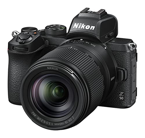 Nikon Z 50 KIT Z 18-140 VR (20.9 MP, OLED-Sucher mit 2.36 Millionen Bildpunkten, 11 Bilder pro...