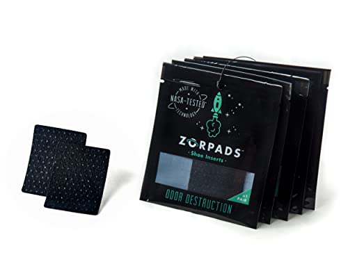 Image of Zorpads Odor Eliminating Shoe Inserts Five Pairs - As Seen on Shark Tank