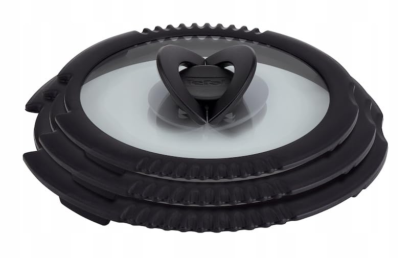 Tefal Ingenio Emotion Topfset 16/18/20 cm, 10-teilig, Töpfe + Glasdeckeln + Kunststoffdeckeln + Abnehmbarer Griff