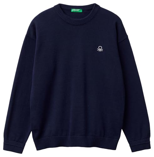 Sweater mixte Benetton pull col rond enfant automne hiver