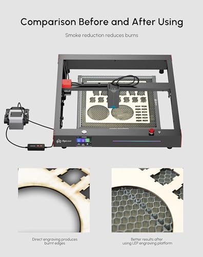 Image of Algolaser Honeycomb Laser Bed - 450x450mm Honeycomb Working Table - Aluminum Honeycomb Panel for Laser Engraver - Laser Engraving Accessories for Most Laser Engraver & Cutter Machine (15.7x15.7 in)