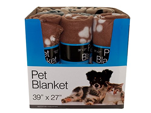 Paw Print Pet Blanket Counter Top Display