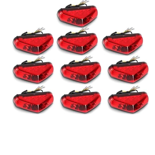Luz de freno universal 12V piloto trasero indicador DRL moto ATV