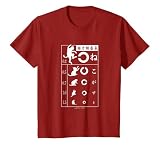 視力検査　おもしろ　デザイン　猫 Tシャツ