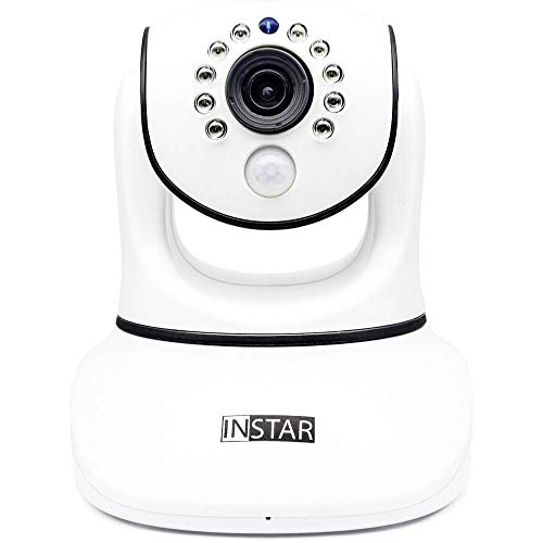 Überwachungskamera IN-8015 Full HD Weiss von INSTAR - WLAN IP Kamera - Innenkamera - IP Cam - Pan Tilt - Alarm - PIR - Bewegungserkennung - Nachtsicht