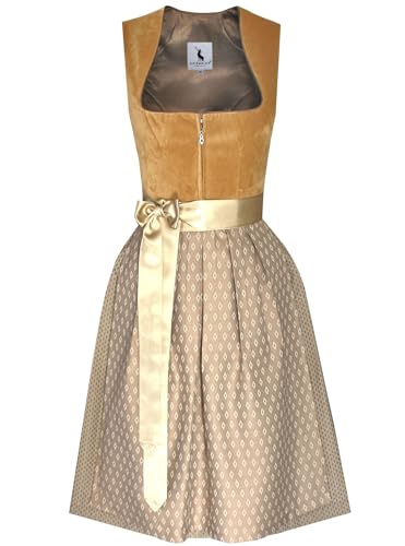 Alpenmärchen Midi Dirndl aus Exklusiver...