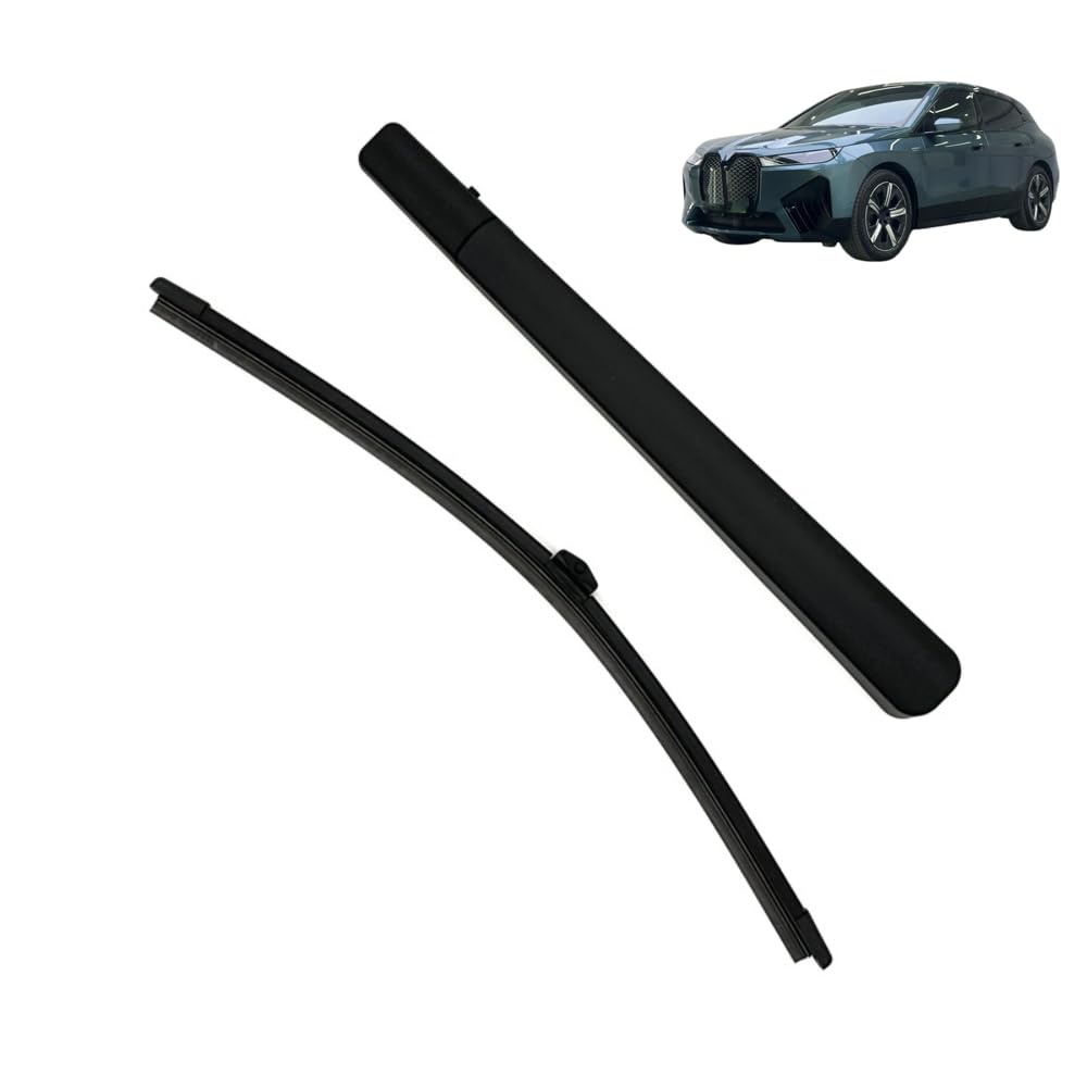 Materiales de Caucho y plástico Brazos del limpiaparabrisas para BMW IX 2021 2022 2023 2024 2025 2026 Trasero Brazo con escobilla Trasera Uso Duradero