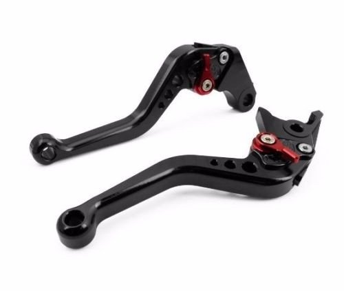 Niree Short Brake Clutch Levers For Kawasaki Zr750 Zephyr 1991-1993 Zxr400 All Years Gpz500S/Ex500R Ninja 1990-2009 Er-5 2004-2005 Z750S (Not Z750 Model) 2006-2008 Black #TOP2