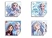 Palleon 4er Set Magisches Baumwoll Handtuch Frozen Die Eiskönigin Tuch