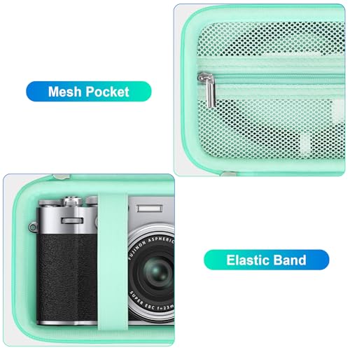 Funda protectora para cámara digital Fujifilm X100VI verde miniatura 4