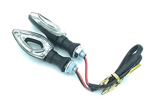 TEMPO DI SALDI Coppia Di Indicatori Di Direzione Universali Frecce A LED Impermeabili Per Moto