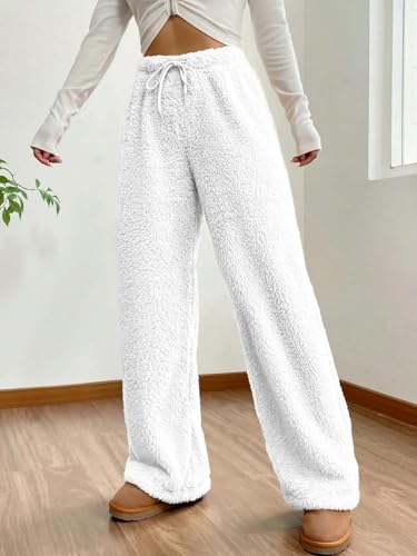 Image of KOTTY Women's Cozy Plush Fleece Lounge Pants - Ultra Soft Warm Relaxed Fit Comfort Wear