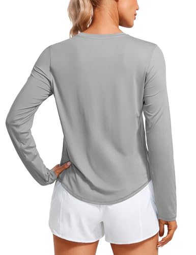 Image of CRZ YOGA Lightweight Crewneck Long Sleeve Top