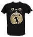 UZ Design T Shirt Totoro Uomo Bambino Maglietta Manga Anime Anni 80 Il Mio Vicino Totoro, Bambino 9-11 Anni