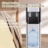 LFfwynog Bottom Loading Water Dispenser with Dual Ice & Hot Water Outlets Fast Cooling, Quick Heating, Perfect for Home or Office Black - Image 6