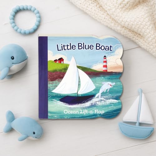 Little Blue Boat Chunky Lift-a-Flap Board Book (Babies Love)