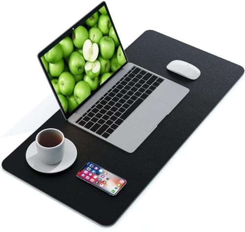 Image of MATSON Extra Large Mouse Pad Gaming Mouse Pad, Extended Large Desk mat, Mousepad for Laptop, Mouse Pads for PC Keyboard with Non-Slip Rubber Base Black with Black Border (70 X 30 cm)