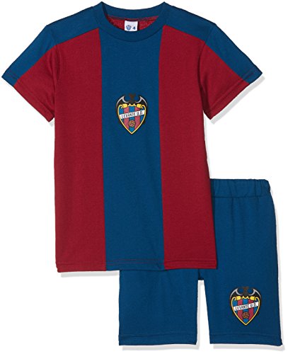 Levante UD Pijlud Pijama Corta, Infantil, Azul (Azulgrana), 04