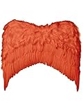 alas rojas operacion Características: Delux DISBACANAL Alas de Plumas Grandes - Rojo