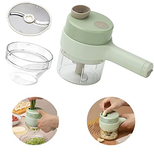 Cortador Triturador Elétrico Multifuncional Para Vegetais E Carnes Aço Inoxidável
