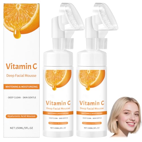 Nettoyant Vitamine C Mousse - Éclat du Teint et Barrière Renforcée