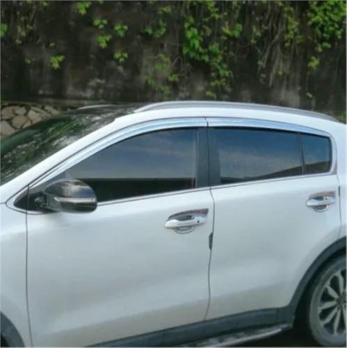 Déflecteurs d'air voiture Kia Sportage confort de conduite sans buée