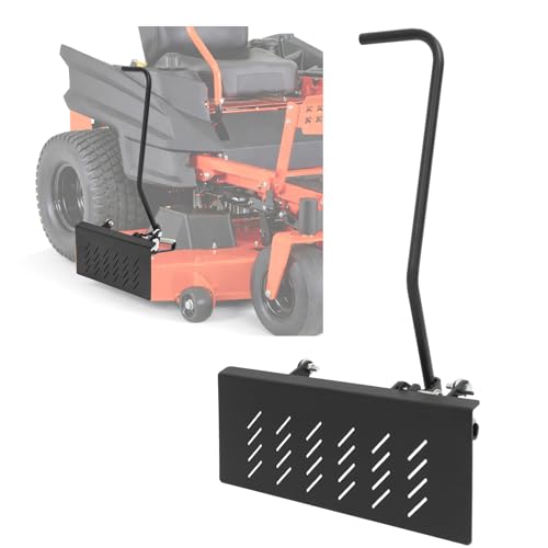 WUTIST Chute Blocker Compatible with Bad Boy Zero Turns Mowers ZT Elite Maverick/Maverick HD Rebel Rogue Renegade CZT Outlaw/Outlaw Extreme/Outlaw XP Black Steel Powder Coated