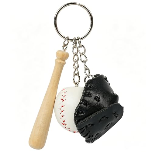 Image of COSTOYFUN Mini Cute Soccer Keychain Bowling Tennis Baseball Keychain for Men Women Boys Girls Gift