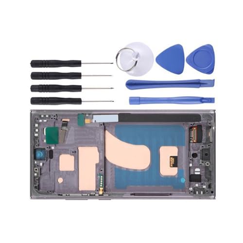 Reparación de pantalla LCD para S23 SM-S918B para solucionar problemas de imagen y cristal roto