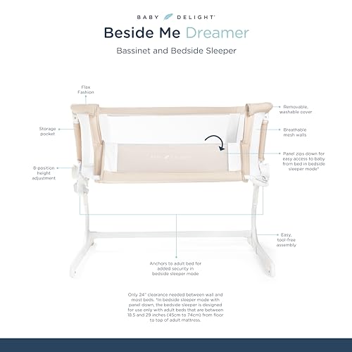Baby Delight BD06070 Beside Me Dreamer Bassinet thumb #1