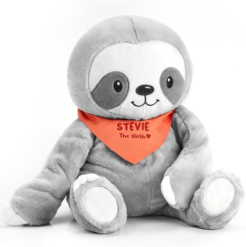 Image of Lilly's Love Weighted Stuffed Animal, 2lb | Sensory Plush for Kids & Adults | Machine Washable Plushie w /Removable Inner | Calming Weighted Stuffed Animal for Anxiety, Stevie The Sloth