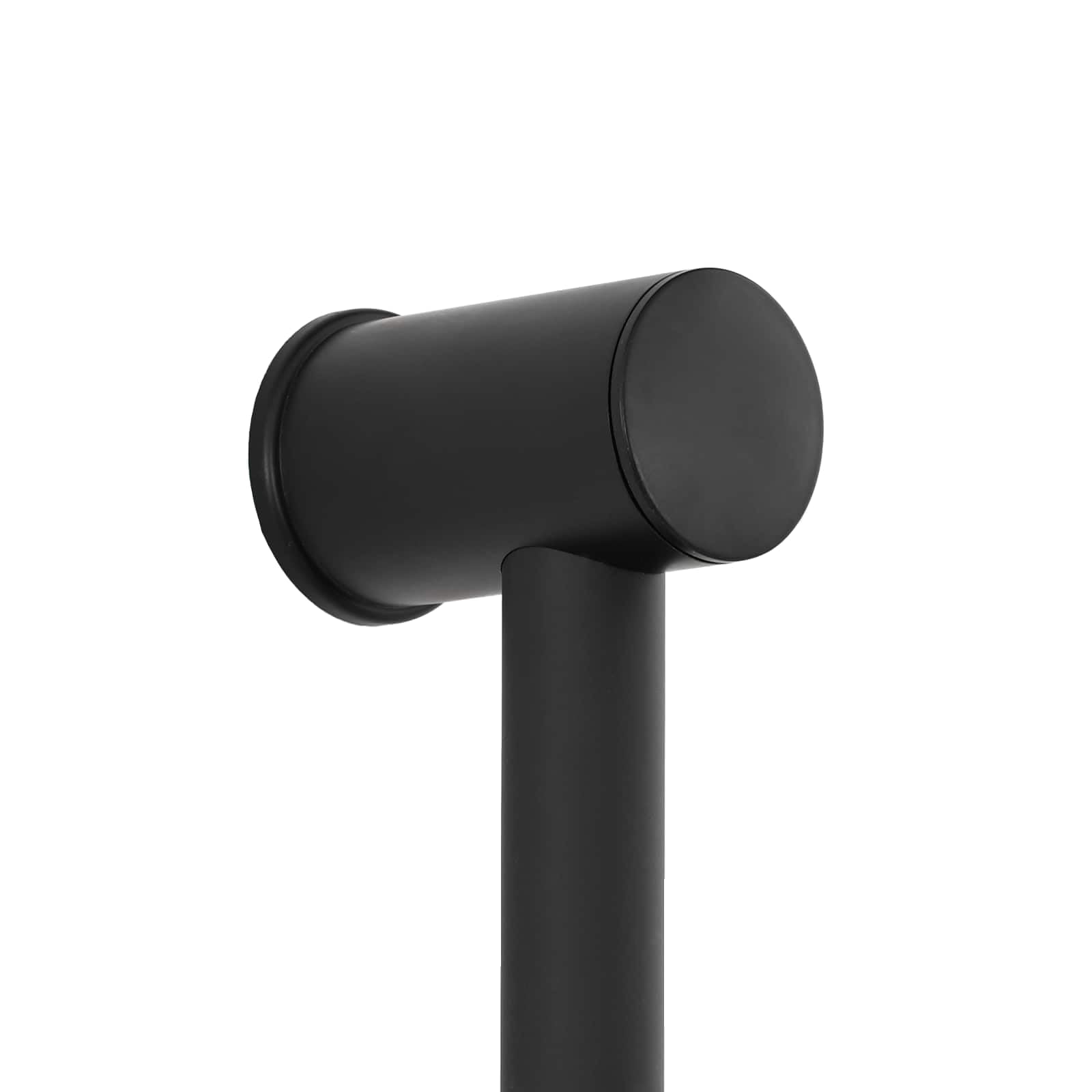 Soporte para alcachofa de ducha, color negro, 101 cm, acero inoxidable, ajustable, 360°, montaje en pared, para baño, ducha, ducha, ducha, ducha, ducha, ducha, accesorio de ducha de mano