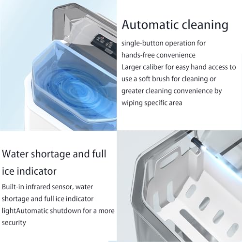 Máquina de hielo portátil para mesada 12Kg en 24hrs miniatura 4