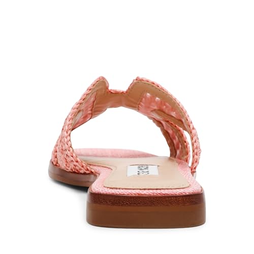 Steve Madden Women's Hadyn Sandal, Coral, 11