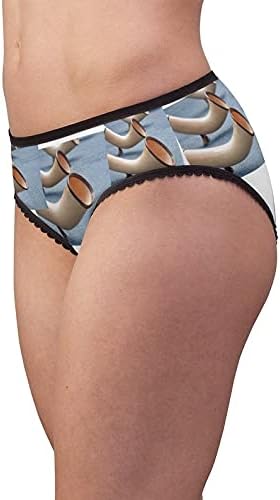 Three Alphorns Panties, Three Alphorns Underwear, Briefs, Cotton Briefs, Funny Underwear, Panties For Women