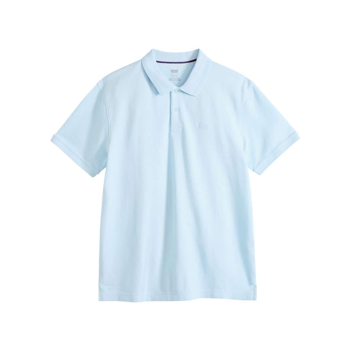 Levi's Men's Omphalodes - Blue Short Sleeve Polo Shirt Original With Piqué Texture, Standard Fit, Blue (Omphalodes), M