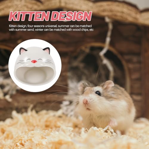 Sosoport Hideout Hamster Hideout Casa de Hamster e Habitats Cama Fresca Casa de Animais Pequenos par