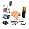 Toyvian 48V Dc Power Supply for Condenser Mic with 5V USB Input for Broadcasting Microphone Computer Recording Studio Audio Equipment Phantom Power Device #2